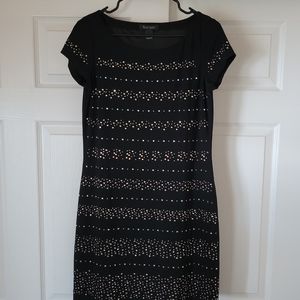White House Black Market Dress Embellished Size S
